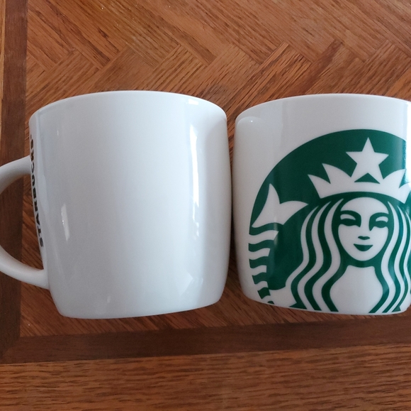 Starbucks 2017 Green White 14oz Coffee Mu - Picture 2 of 4